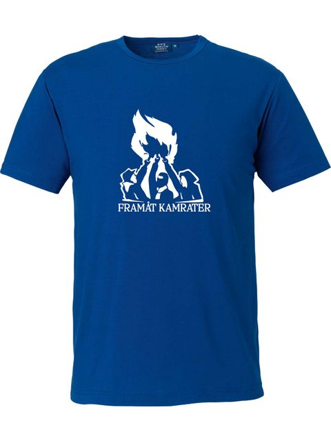 T-shirt Men, Blue - Framåt (stor logo)
